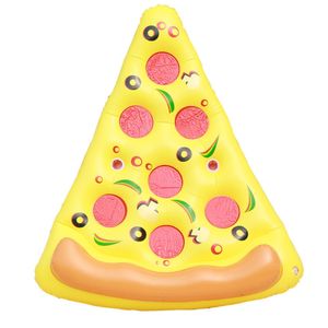 Pizza Schwimmende Luftmatratzen, Luftmatratze Aufblasbar, Farbe: Gelb