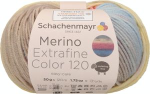 Schachenmayr Merino Extrafine 120 Color, 50g Sunset Handstrickgarne