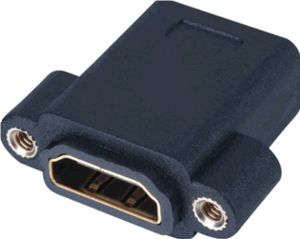 Lyndahl LKPA005 HDMI 1.4 Adapter für Frontplattenmontage, 2x Buchse