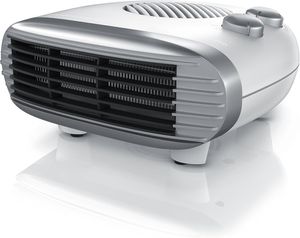 3 Leistungsstufen, Heizlüfter Bad mit Thermostat, Betriebsanzeige 2000W, geräuscharm energieeffizient, Überhitzungsschutz, automatische Abschaltung