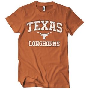 Texas Longhorns Washed T-Shirt - Large - BurntOrange