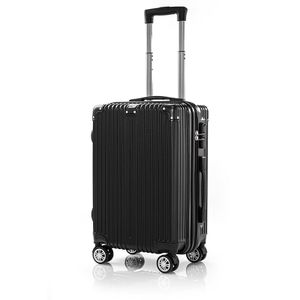 Club_49 Kufrík Hard Shell Trolley Suitcase Set Travel Case L Black New