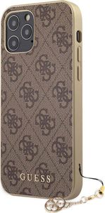 Ochranné pouzdro GUESS pro Apple iPhone 12 Pro Max Brown Case Cover Etui NEW