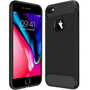 TPU Hülle für Apple iPhone 7 / 8 / SE 2 / SE 3 Handy Schutzhülle Carbon Optik Schutz Case