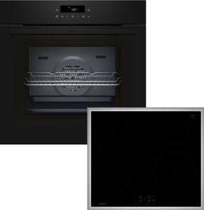 Neff Backofen-Set, Einbau, B2CCJ7AK3 + T46SBE1L0, Backofen, Induktionskochfeld, BTX46PIB0