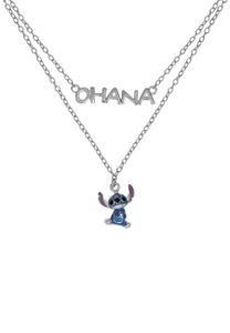 Disney dětský dvojitý náhrdelník Lilo & Stitch stříbrný NS00059SRHL-17.CS