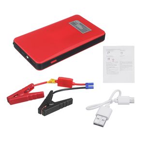 DE 20000mAh Auto Starthilfe Ladegerät Booster Power Bank KFZ Jump Starter USB red