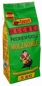 Favorit Buchen Holzkohle Grillkohle Premium Qualtiät aus Buchenholz 5 kg