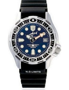 CHRIS BENZ - Náramkové hodinky pro potápěče - DEEP 500M AUTOMATIC - CB-500A-B-KBS