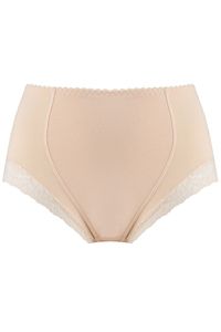 Damen unterwasche Hohe Taille MITEX ELA Shapewear Bauchweg Slip Bodyforming Miederslip BEIGE L