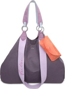 Fritzi aus Preußen Izzy Canvas Shopper Handtasche Henkeltasche, Farbe:Plumy