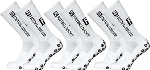 3 Paar Fußballsocken Größe 39-46, Anti Rutsch Socken, Grip Sportsocken, Unisex Socken, Outdoor-Sport-Laufsocken Stretch-Socken mit Grip