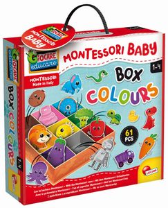 Hračka Liscianigioch Montessori Baby Box - Farby