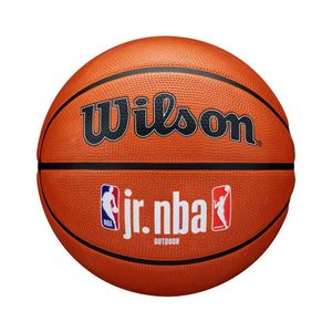 Wilson Jr NBA Fam Logo Authentic Outdoor Ball WZ3011801XB, Basketballbälle, Unisex, Orange, Größe: 5