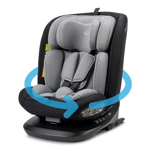 Booboo Safety Lissabon, drehbarer Reboarder mit Isofix und Top-Tether-40-150 cm