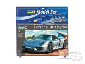 Revell Model Set Porsche 918 Spyder - Auto-Modellbausatz; 67026