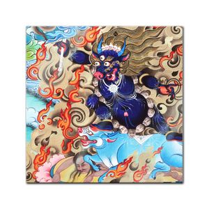 Glasbild - Indischer Gott Shiva, Größe:20 x 20 cm
