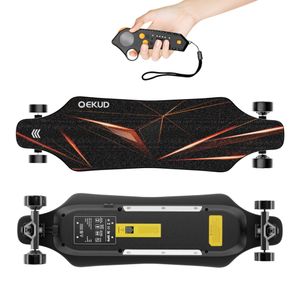 Koowheel Qekud Elektro-Skateboard-Bausatz für Erwachsene und Jugendliche, 2.4G langes ferngesteuertes Board mit 900W Motor mit Doppelnabe, 120 kg