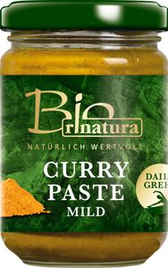 Curry Paste mild von Bio Rinatura, 125g