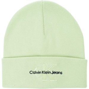 Čepice Calvin Klein Jeans Monologo Embro Beanie K60K611254LXW