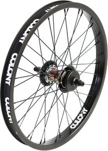 Tylne koło Colony Pintour 20" Male Freecoaster BMX (Black/Rainbow|Napęd z lewej strony)