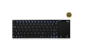 Rii K12+ Mini Funk Kabellos Tastatur mit Multi Touchpad Wireless Keyboard Deutsch