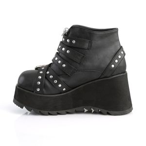 Demonia SCENE-30 Ankle Boots Stiefeletten schwarz, Größe:EU-41 / US-11 / UK-8