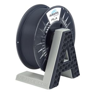 AURAPOL PLA 3D Filament Černo-šedá 1 kg 1,75 mm