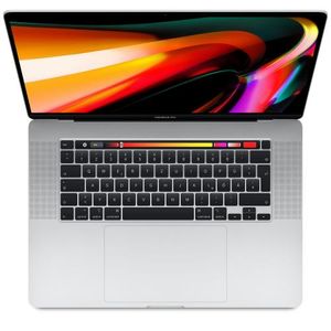 Apple MacBook Pro 16' 2019 Intel Core i7 16/512 GB MVVL2D/A Silver, Barva:stříbrná, Paměť:512 GB,