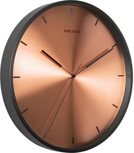 Zegar ścienny, kolor miedziany, średnica 40 cm - Karlsson Model: KA5864CO