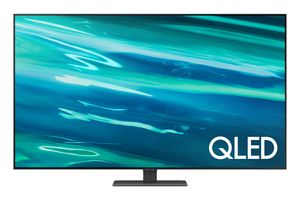 Samsung Q80A (2021), 190,5 cm (75"), 3840 x 2160 Pixel, QLED, Smart-TV, WLAN, Schwarz