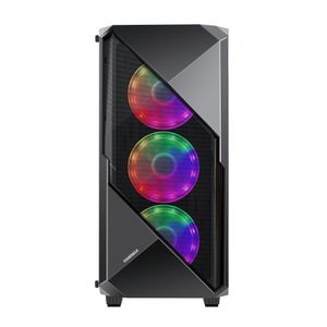 Gamemax Revolt - Midi Tower - bez zdroja - USB/Audio - ATX