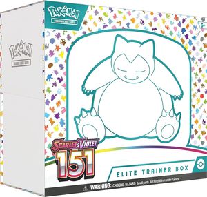 Pokémon - Scarlet & Violet 151 - Elite Trainer Box "Relaxo"« englische Sprachausgabe