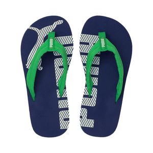 PUMA Detské plážové sandále EPIC Flip v2 PS Unisex, veľkosť:EUR 32 - UK 13 - 19 CM, farba:Blue (Electro Blue - Island Green - PW)