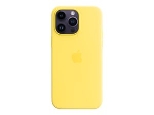 Apple Silicone Case iPhone 14 Pro Max ye  mit MagSafe - Canary Yellow