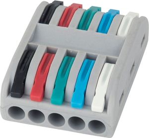 Showgear Cable Connector 5-pin RGBW - Bis zu 16 A / 250 V Showgear Cable Connector 5-pin RGBW - Bis zu 16 A / 250 V