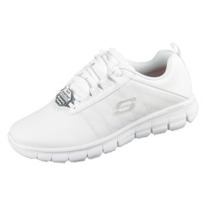 Skechers Damen Arbeitssneaker Work SURE TRACK ERATH - II Sneakers Schuhe Weiß, Schuhgröße:39 EU