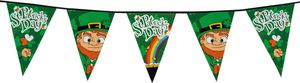 Girlande mit Wimpel 8 m Saint Patrick's Day