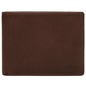 s.Oliver Leder Geldbörse Wallet Brown braun s.Oliver Leder Geldbörse Wallet Brown braun