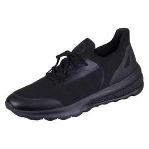 Geox SPHERICA ACTIF A Herrenschuhe - sportliche Slipper - Halbschuhe schwarz