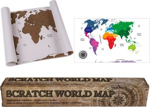 Malá stieracia mapa sveta