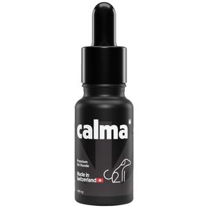 CALMA Hanföl für Hunde | Für alle Hunderassen | 100% pflanzlich | Schweizer Qualität | Vegan | mit hochwertigen MCT-Öl | 1000mg