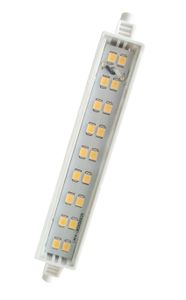 LED Stablampe Lineal R7S Fassung 6W 6Watt ersetzt 40 Watt 510 lm 118mm 6500 K