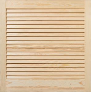 ben+camilla.com offene Lamellentür passend zu IKEA Besta Schrank | natur 63,5x59,4cm | Massivholz Kiefer unbehandelt