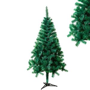 XMTECH 120CM Umělý vánoční stromek Vánoční stromek zelený PVC jehly Umělý stromek dekorace stromek se stojanem