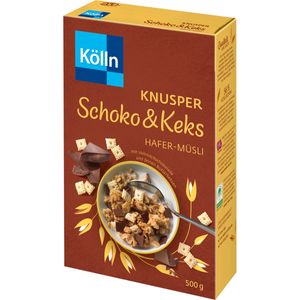 Müsli Knusper Schoko & Keks 500 g von Kölln