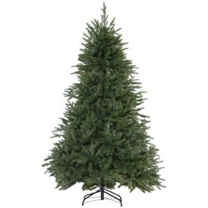 HOMCOM Künstlicher Weihnachtsbaum 1,8 m Christbaum Tannenbaum 1492 Äste Metallfuß PVC Grün