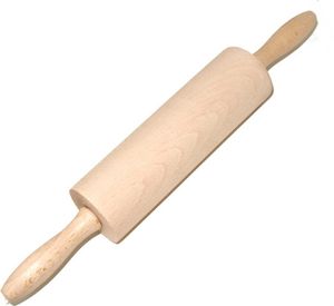 Wałek do ciasta obrotowy 38 cm | drewniany wałek kuchenny | wałek cukierniczy | wałek do wałkowania ciasta | wałek piekarski | roller baking