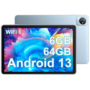 Blackview Tab70 WiFi Tablet 10 Zoll, 64GB ROM, 1280 x 800 pixel, 6580mAh Akku, 5MP Kamera, WiFi, Bluetooth, Blau