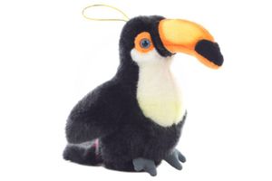 Uni-Toys - Riesentukan mit Schlaufe - 13 cm (Höhe) - Plüsch-Vogel, Tukan - Plüschtier, Kuscheltier